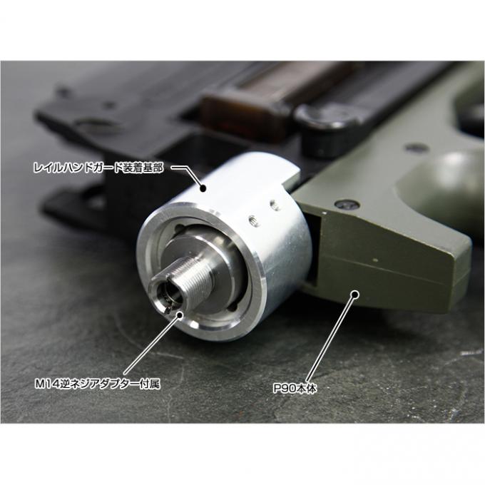 L.A.ホビーショップ / マルイ P90対応 KEYMOD レイルハンドガード [品