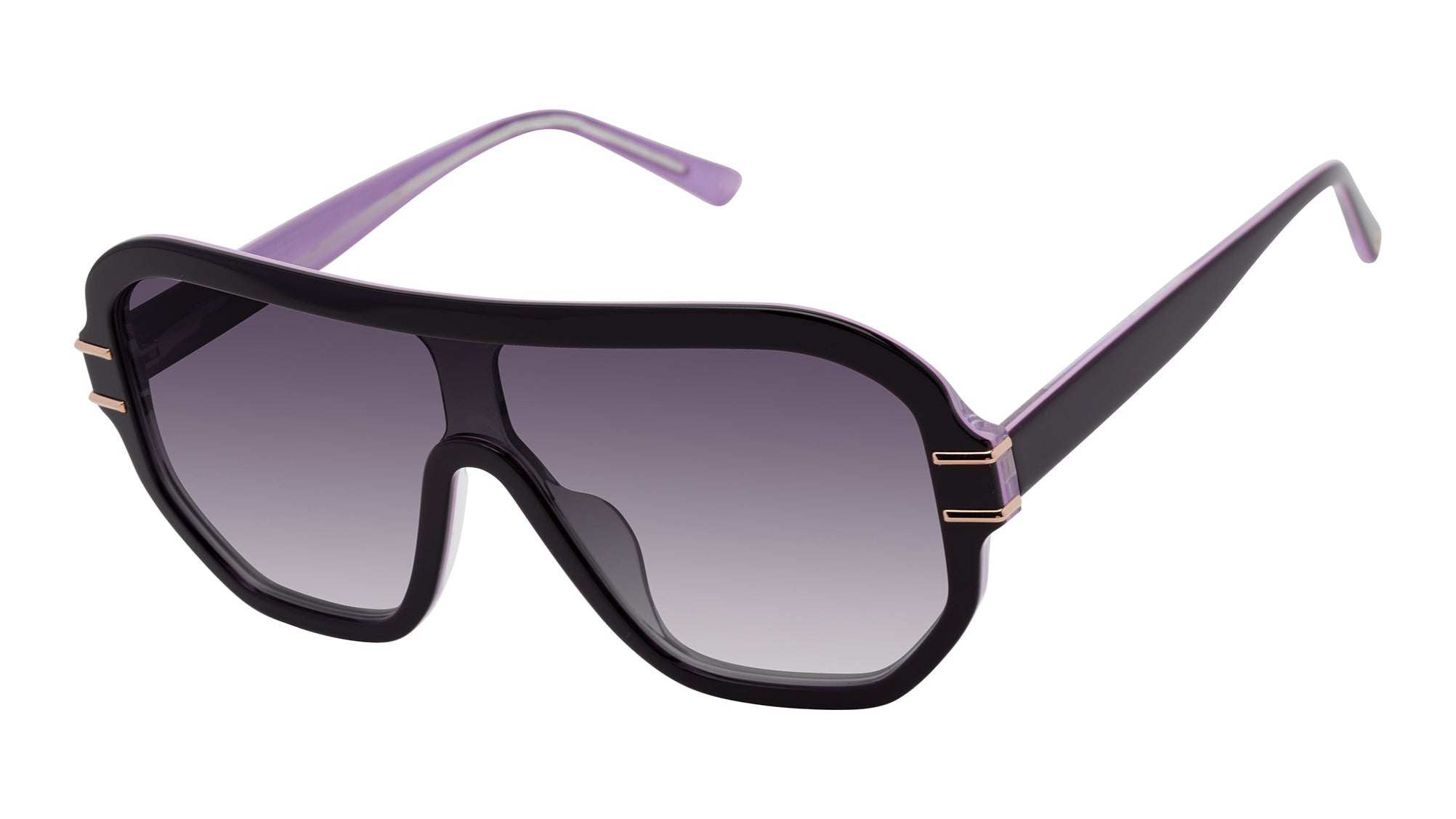 L.A.M.B. LA594 EGG Sunglasses - Bold Shield Sunglasses by Gwen Stefani