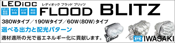 E0833N/SAN8/W || LED投光器 岩崎電気 【LEDioc FLOOD BLITZ】 屋外