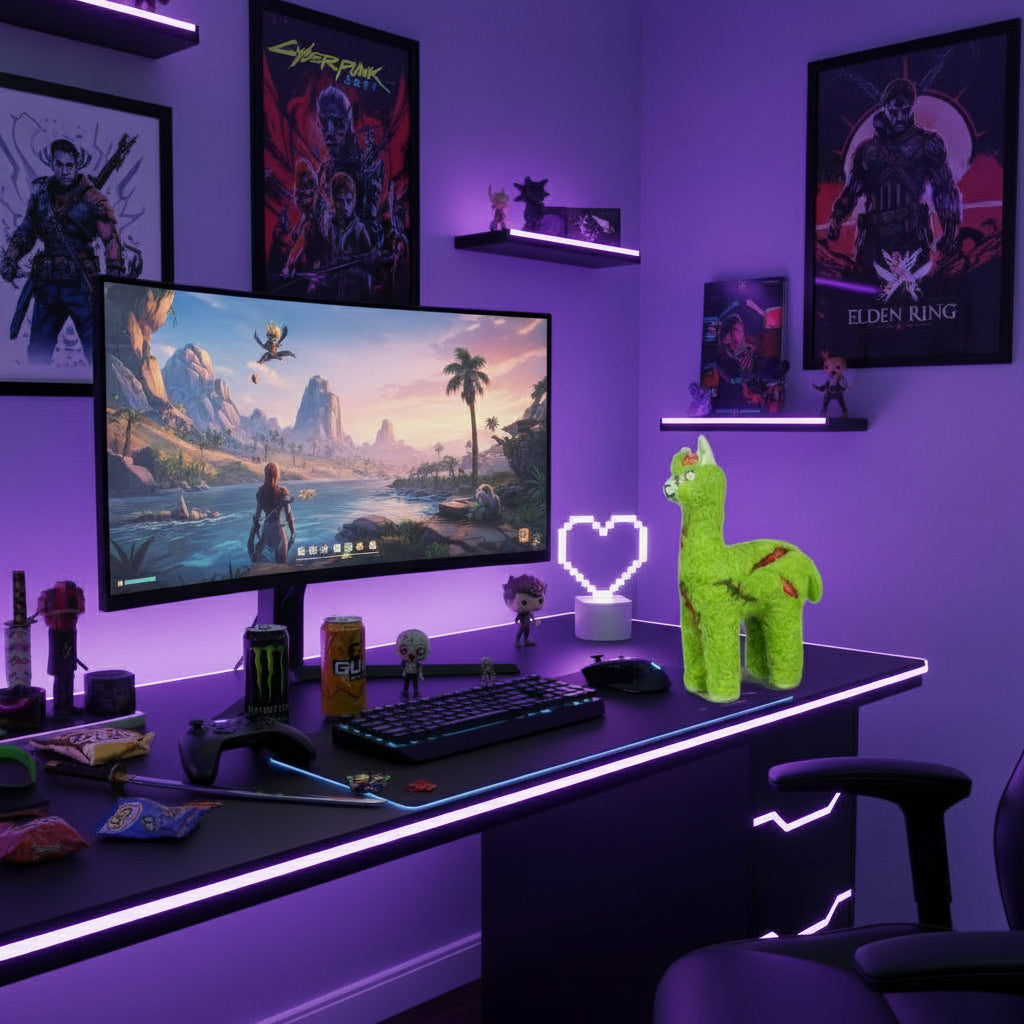 Zombie - Artisan Hand-Felted Alpaca Sculpture – Lanart Alpaca