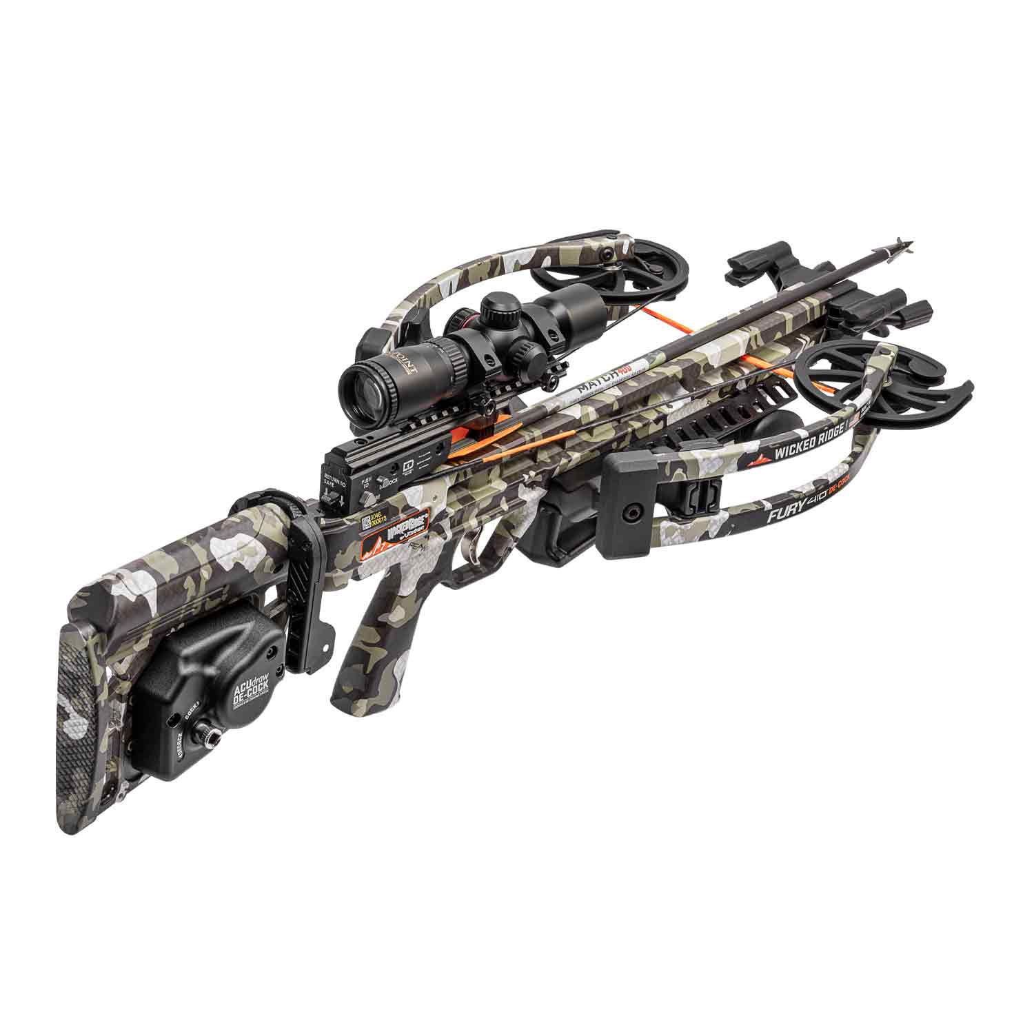 Wicked Ridge Fury 410 De-Cock Crossbow Package (RangeMaster Pro