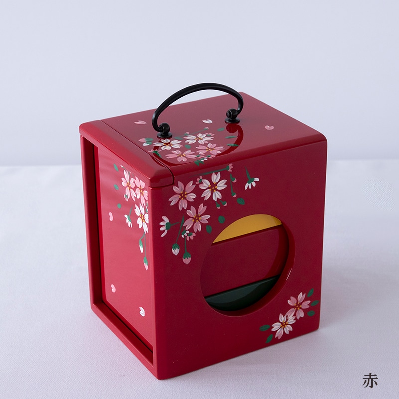 ひのき遊山箱（桜柄） | Lacycle mall（ラシクルモール）