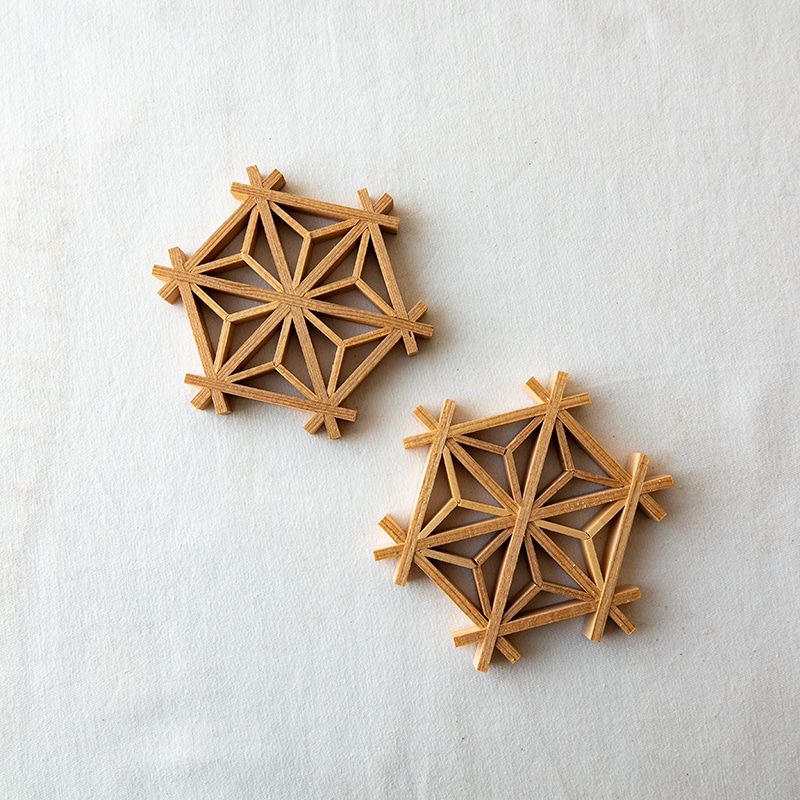 組子キット 麻の葉 | Lacycle mall（ラシクルモール）