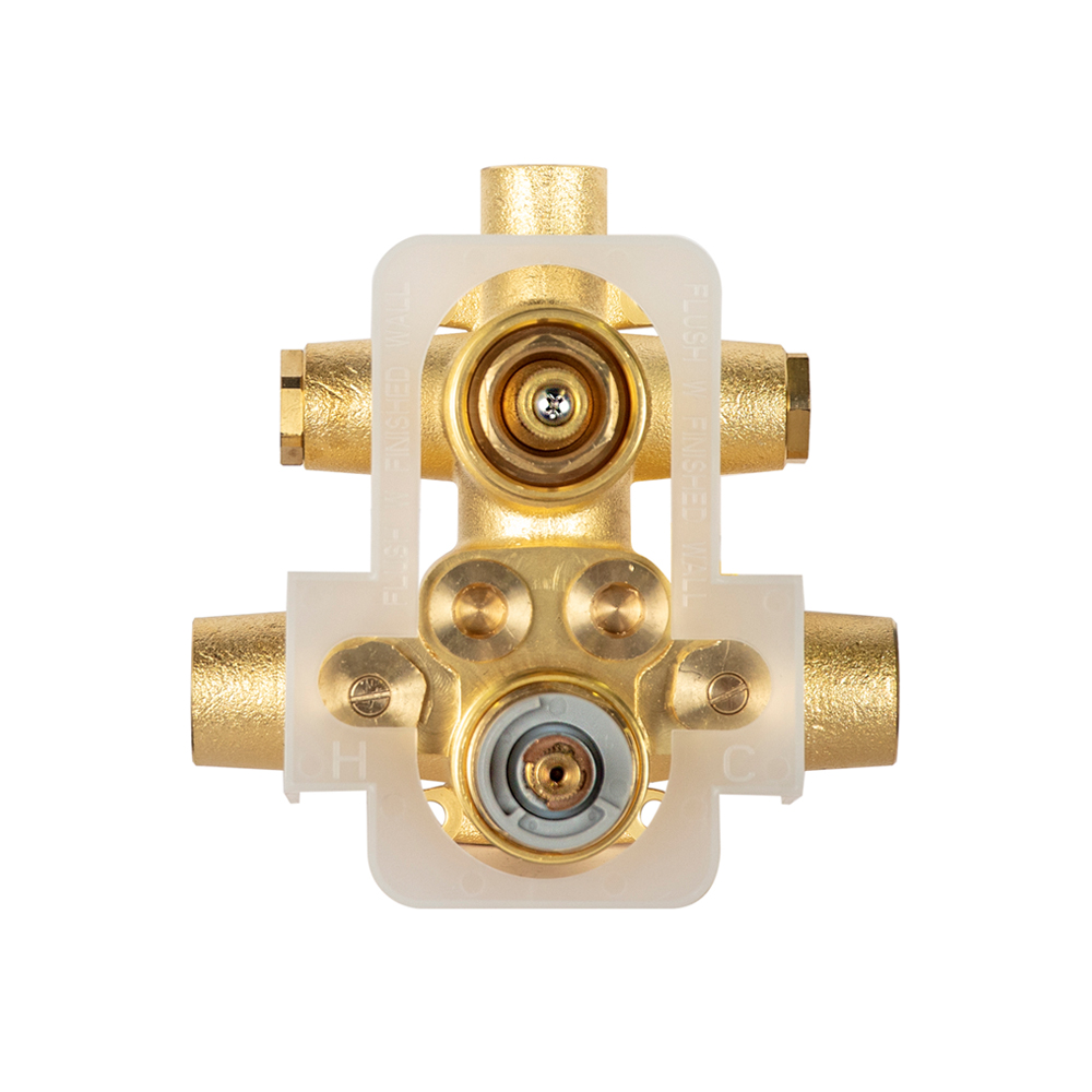 18TH1.X.S (thermostat+volume) – Eleganza Thermostatic Valve with