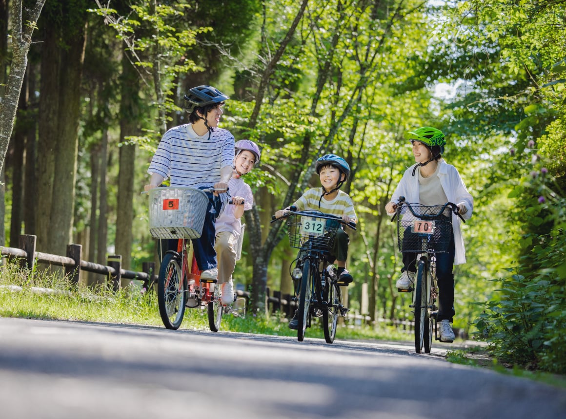 レンタルサイクル | ウェルカムセンター | Lakeside Hokuzan（レイク