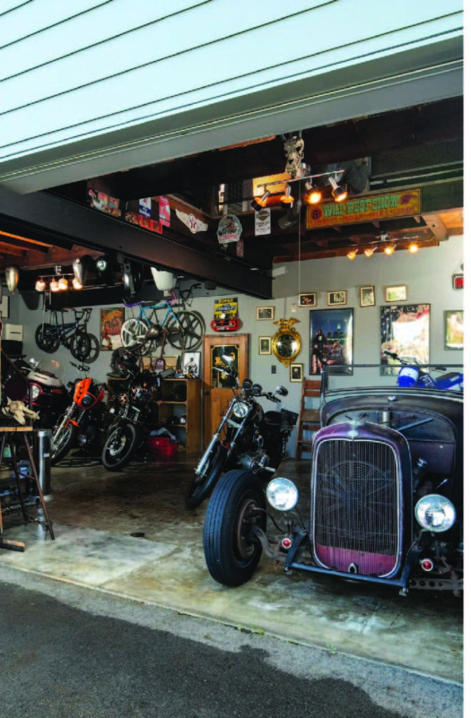 LALALA USA | オフィスや工房に隣接されたインダストリアルなガレージ