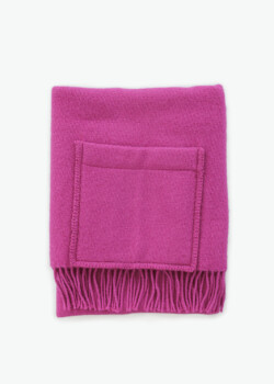 UNI pocket shawl（dark red） – LAPUAN KANKURIT（ラプアンカンクリ）