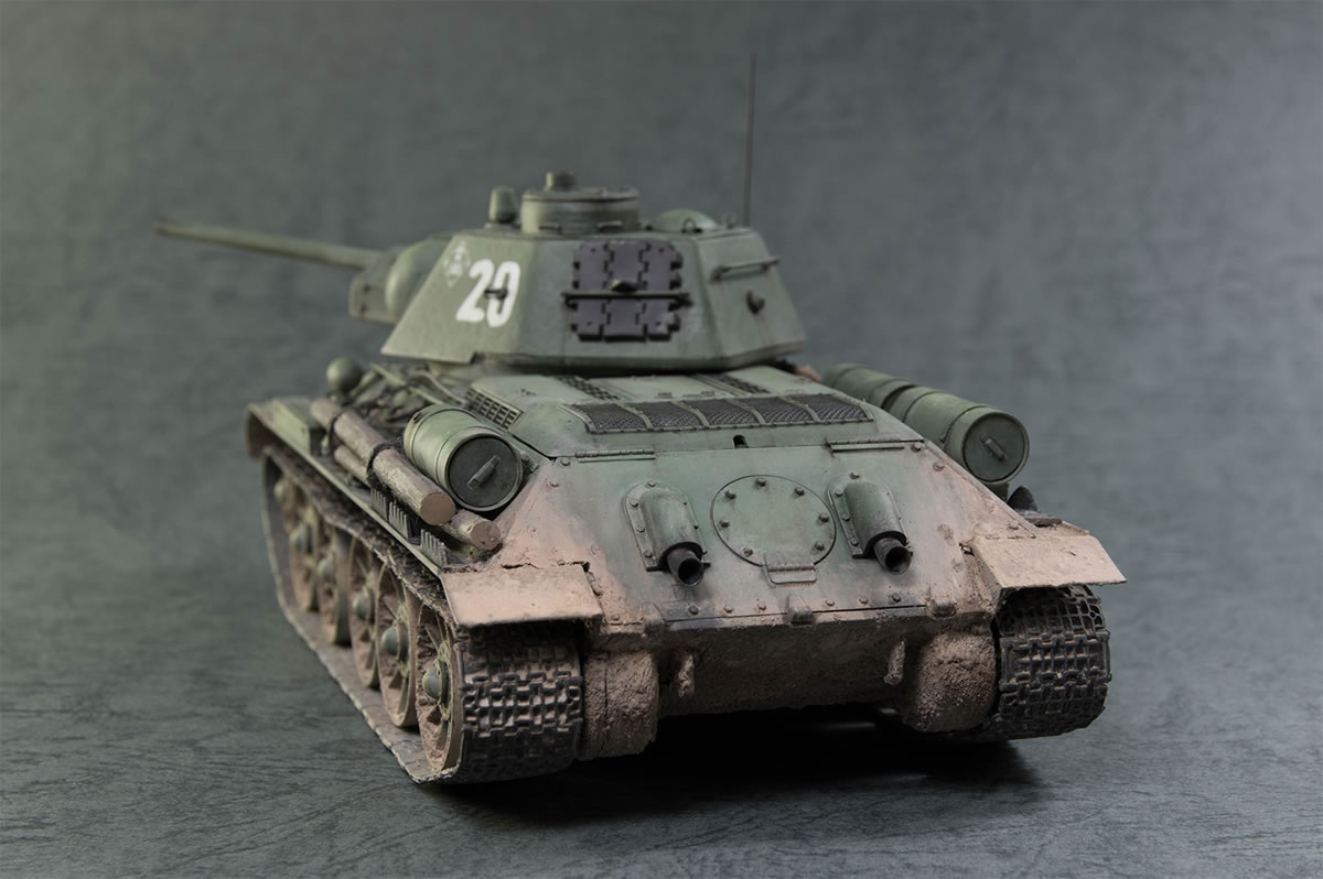 タミヤ 1/35 ソビエト T-34/76戦車 1943年型 完成 | レイヤシフト