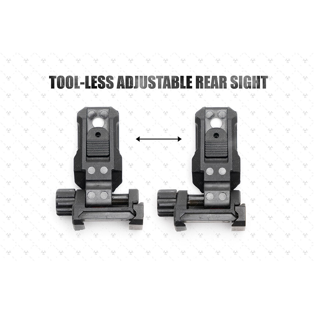 Strike Polymer Backup Sights バックアップサイト【ブラック】