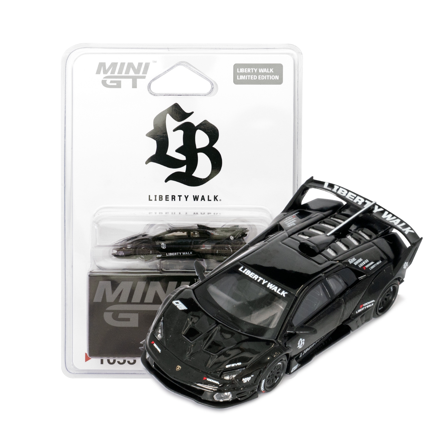 MINI GT 1/64 Lamborghini LB-Silhouette WORKS MURCIELAGO GT Evo