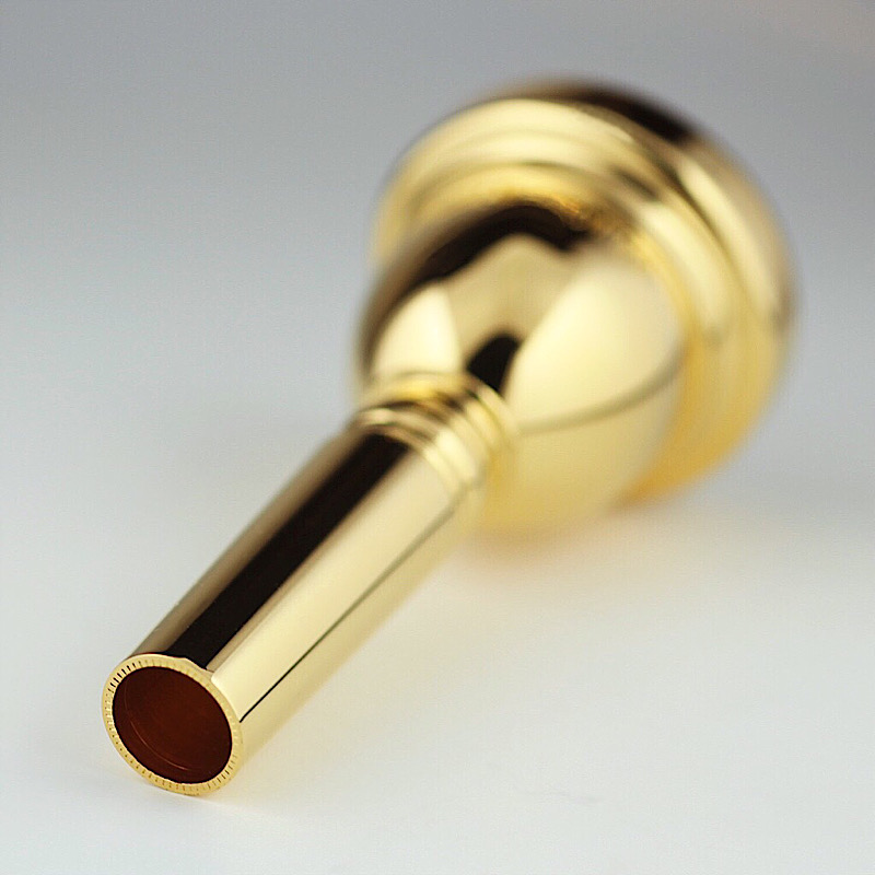 特注メッキ】バック / 細管トロンボーン用マウスピース スタンダード