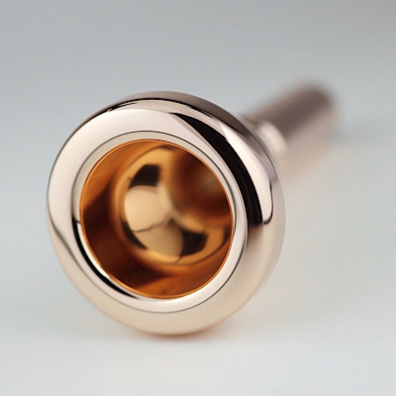 特注メッキ】バック / 細管ユーフォニアム用マウスピース スタンダード