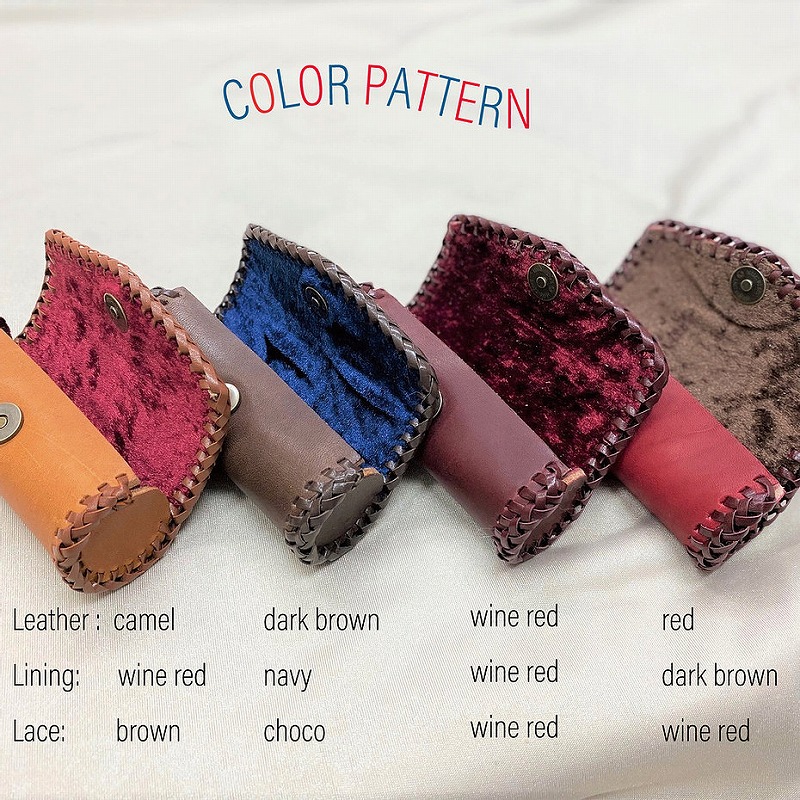 ブラスラボモモ / 本革製マウスピースポーチ トランペット用（2本用