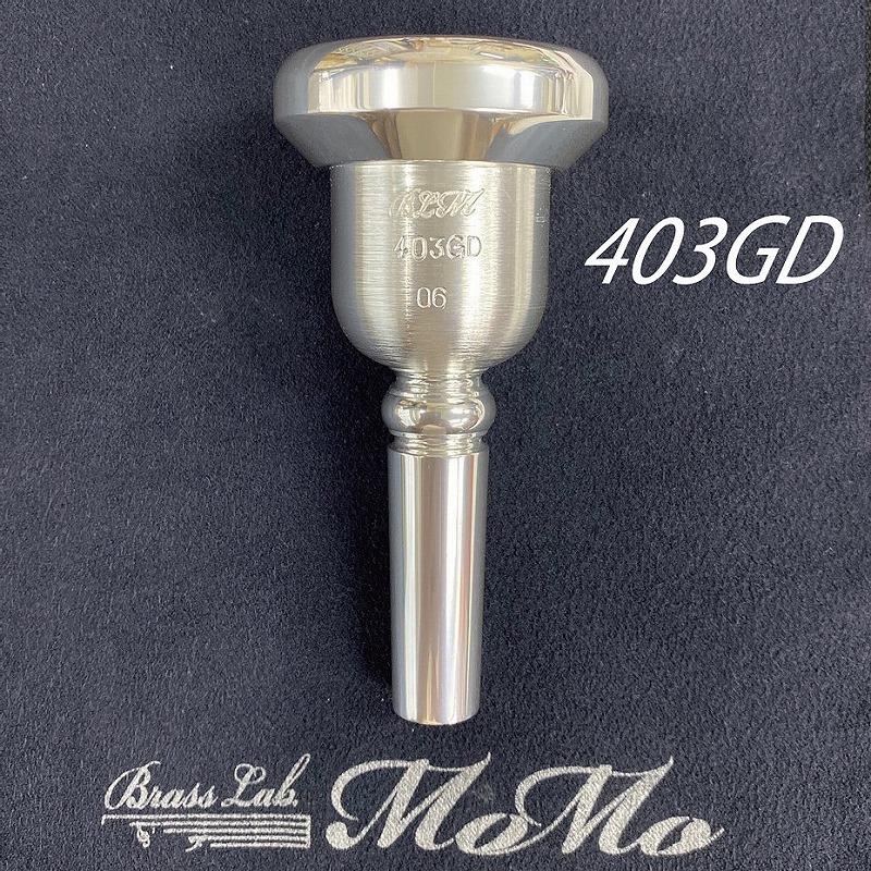 ブラスラボモモ / チューバ用マウスピース 403GD | Lemante Brass