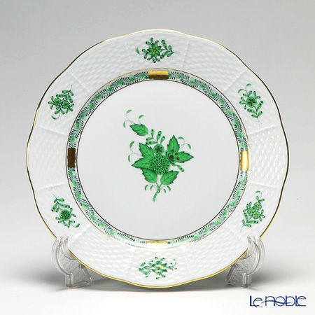 ヘレンド (HEREND) アポニーグリーン 00503-0-00 スーププレート 25cm