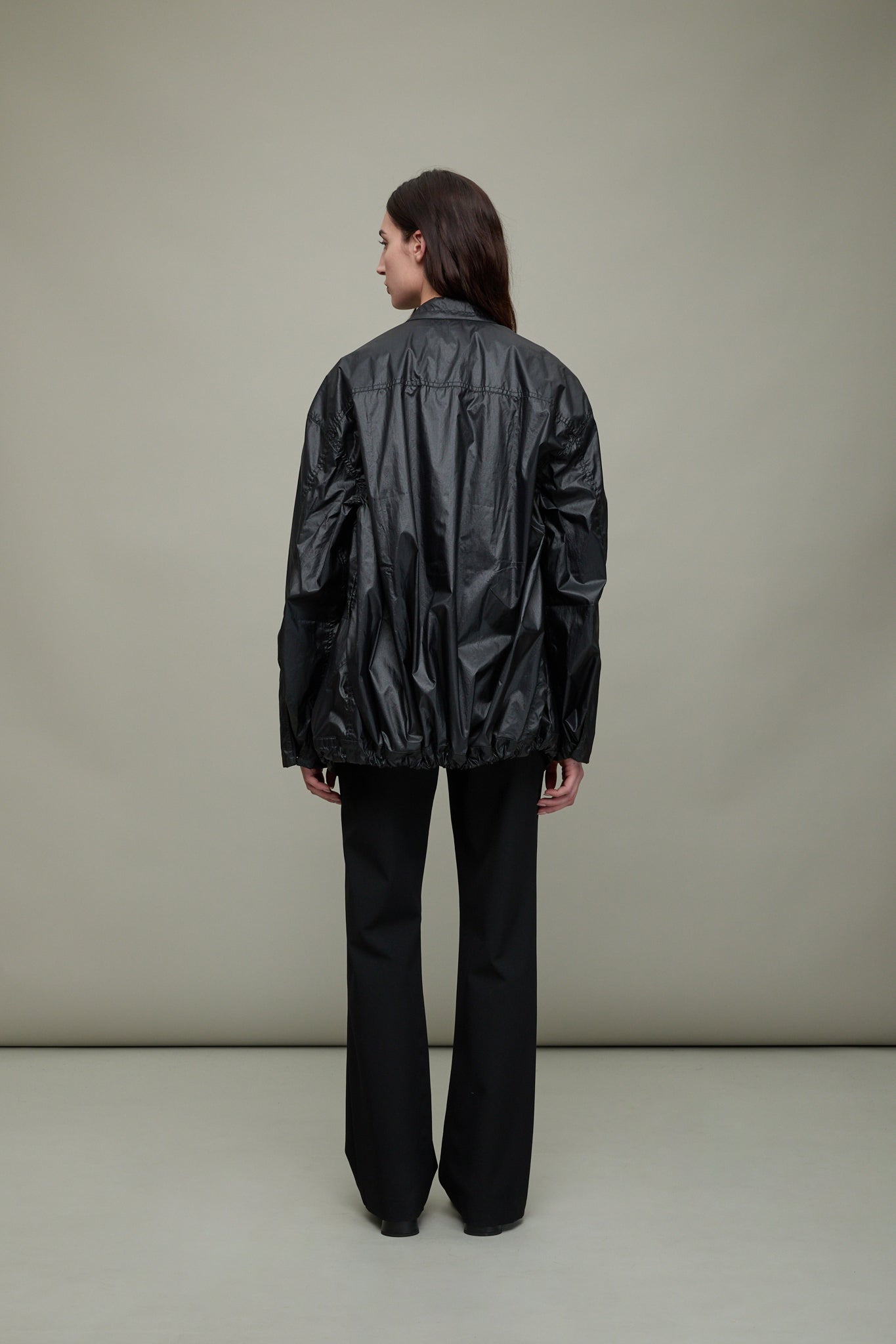 No. 313 Technical Short Jacket in Black – L'ENSEMBLE