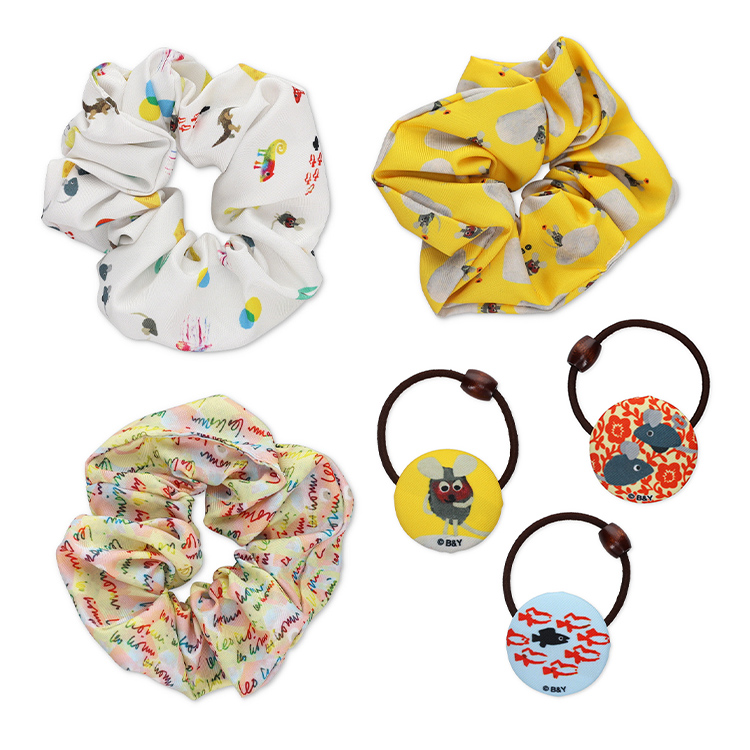 シュシュ・くるみボタンヘアゴム – レオ・レオニズ フレンズ 公式サイト