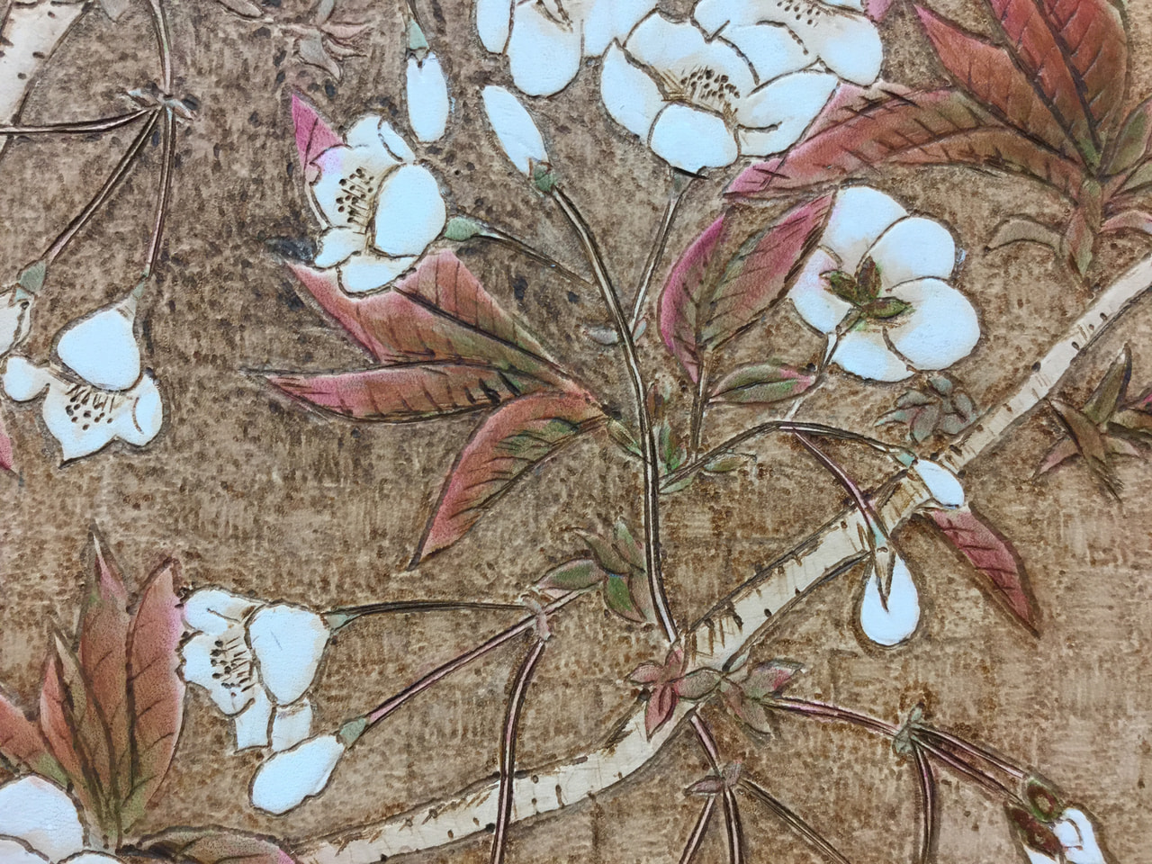 Wさんの革絵:ギャラリー