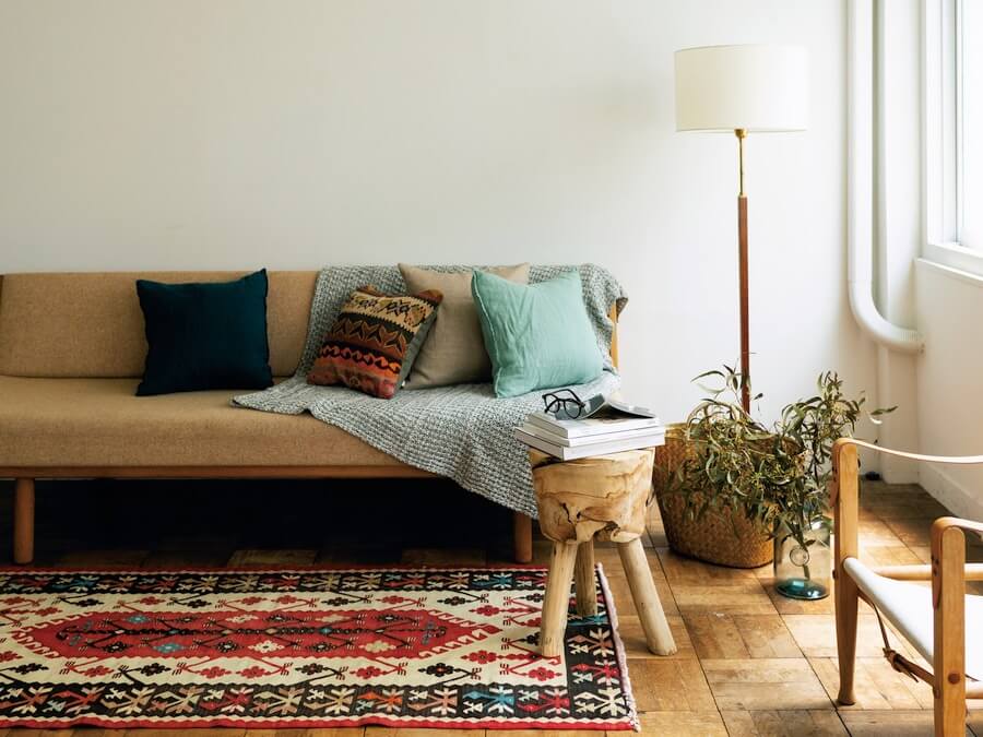 石井佳苗さんの布使いQ&A】リビングに、壁に、収納かごに・・・暮らし