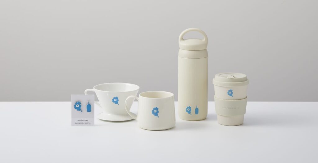 ブルーボトルコーヒーが今だけのマリメッコ仕様に！【限定コラボ