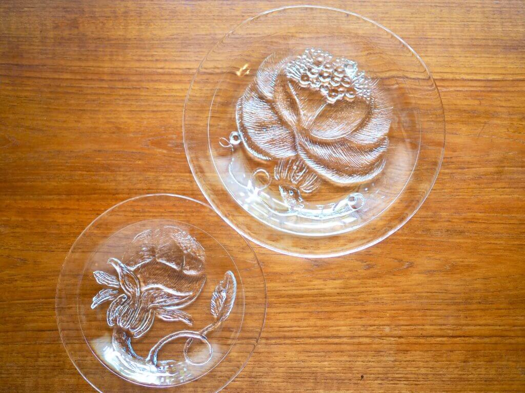 北欧ヴィンテージ『Nuutajarvi』のガラスプレート | LEE