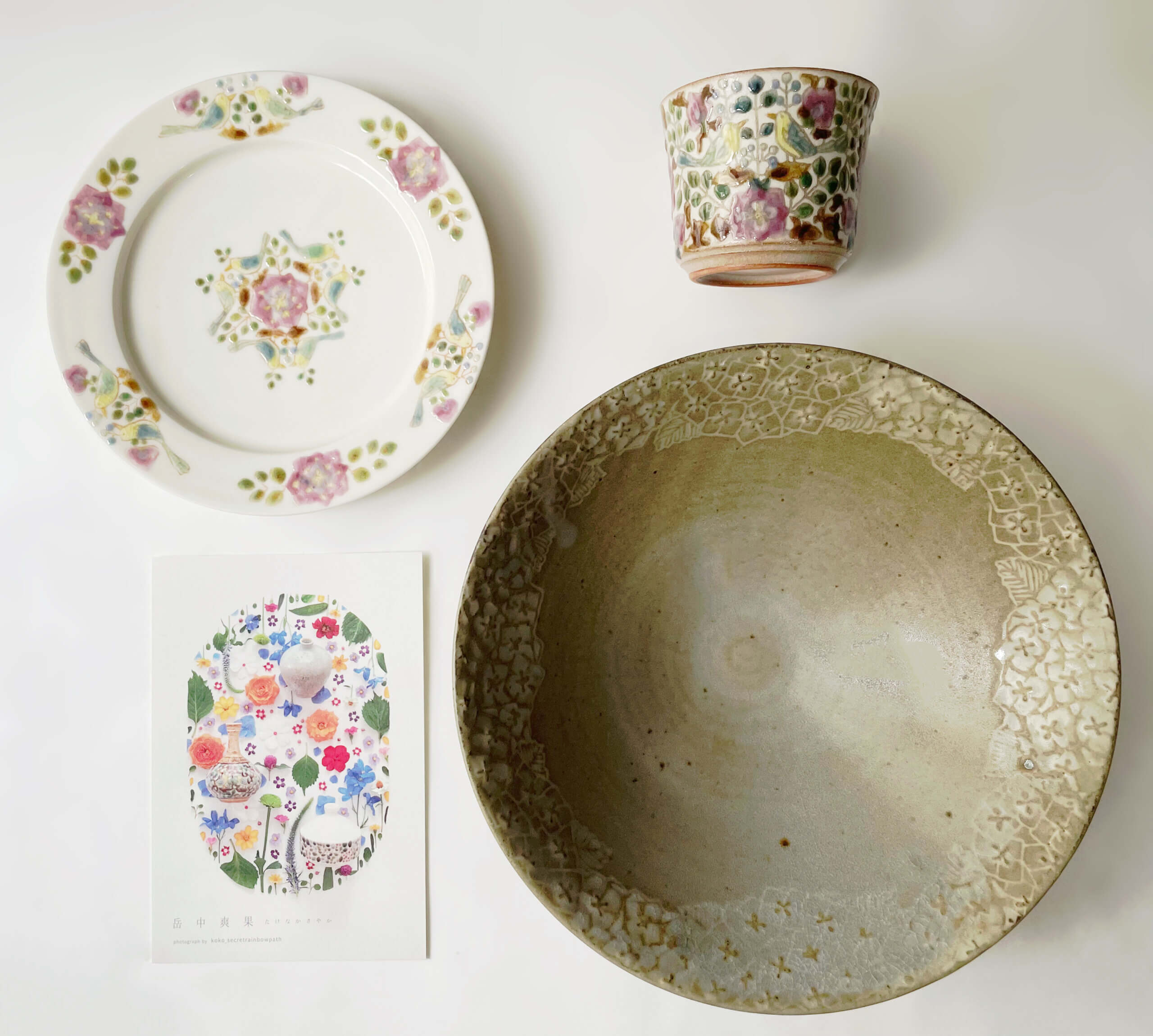 岳中爽果さん作陶の器を3点買い足しました | LEE