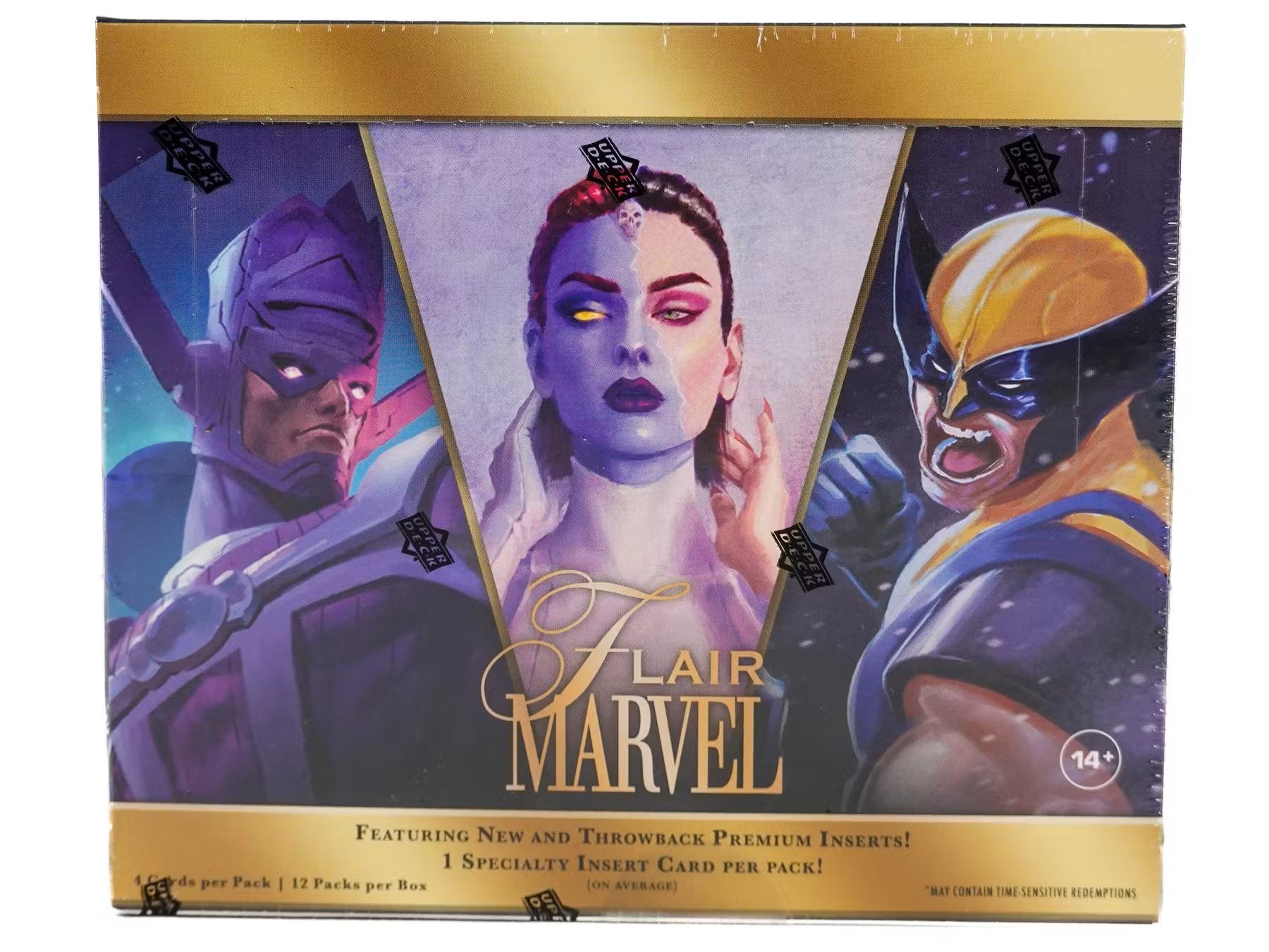 2024 Upper Deck Marvel Flair Trading Cards Hobby Box - Legacy