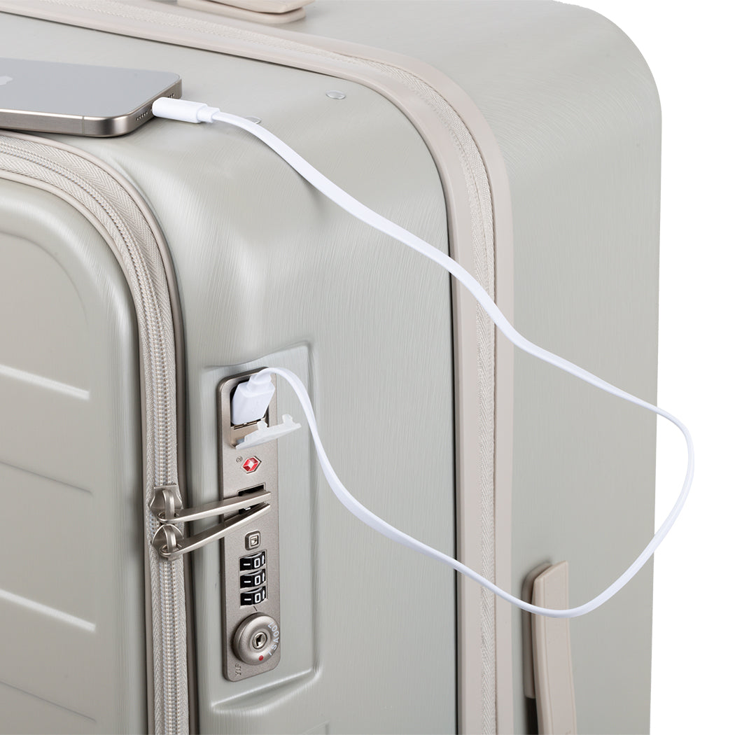 7泊以上 100L フロントオープン スーツケース クローゼットタイプ L