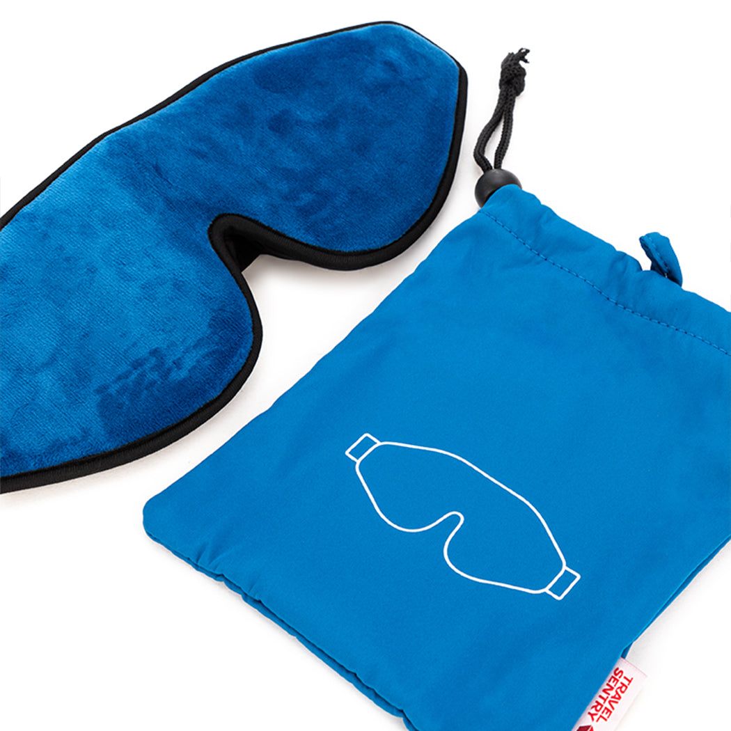 立体的なデザインで睡眠をサポートするアイマスク【TRAVEL SENTRY