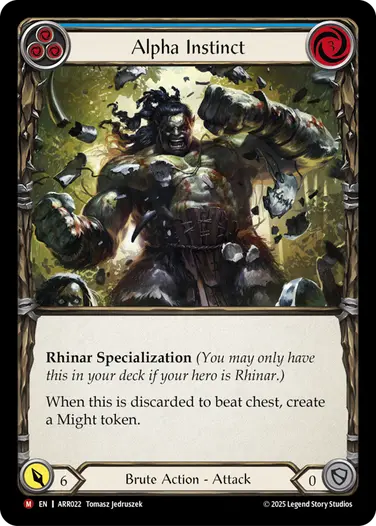 Armory Deck: Rhinar - Flesh and Blood TCG