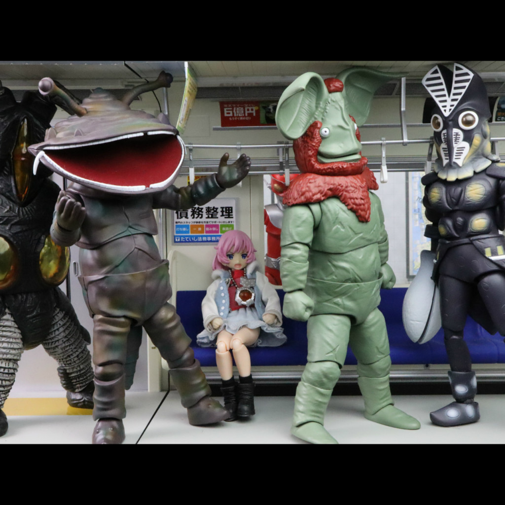 エヴォリューション・トイ MAF カネゴン イカルス星人 バルタン星人