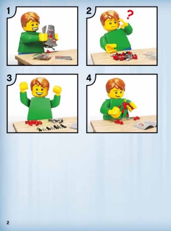 LEGO Instructions for set 75108 Clone Commander Cody, Star Wars