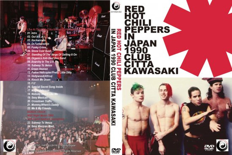 レッチリ / 1990年1月26日 初来日 クラブチッタ川崎公演 プロショット