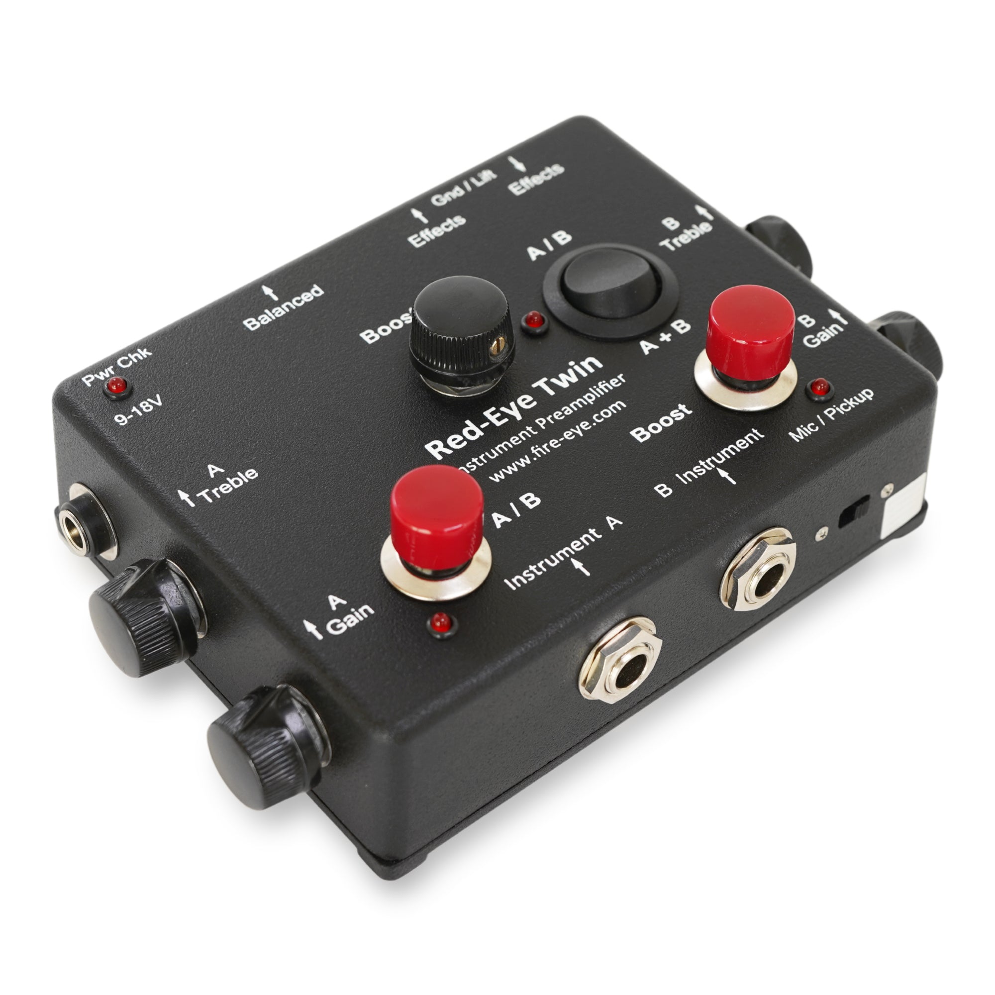 Fire-Eye - Red-Eye Twin Instrument Preamplifier – LEP INTERNATIONAL