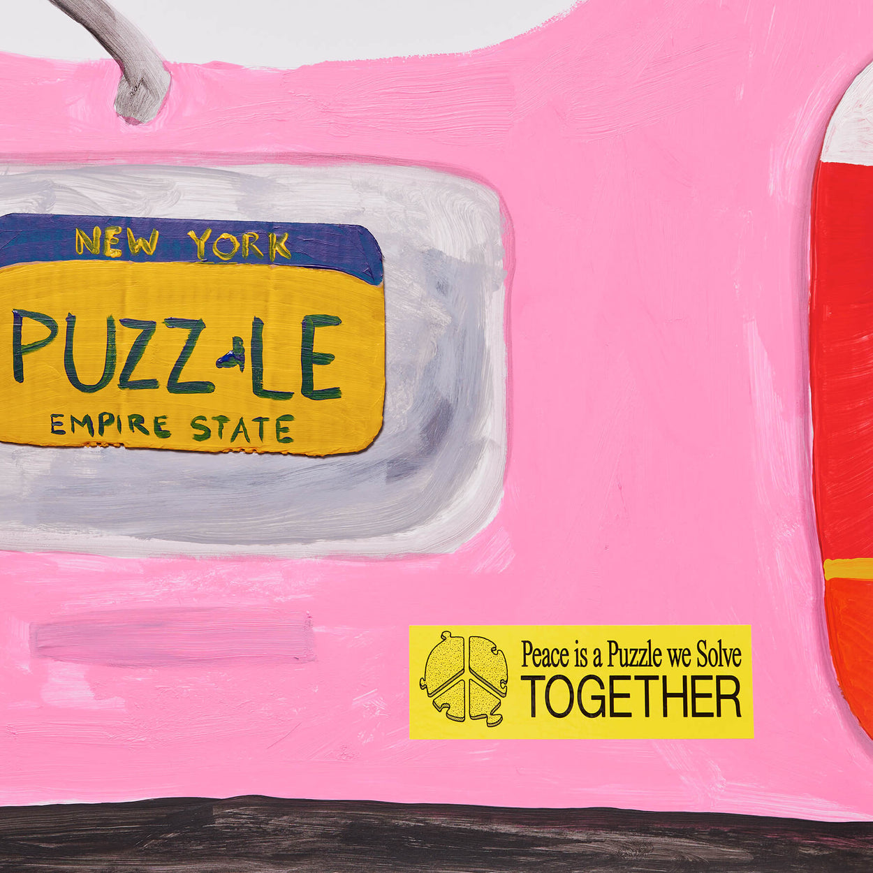 Peace Is A Puzzle We Solve Together | Bumper Sticker