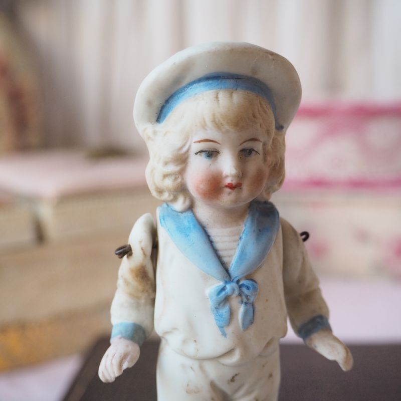 ビスクドール セーラー服と帽子 jouet・おもちゃ