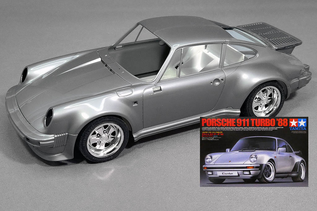 エンジン再現準備完了！タミヤ＋フジミで作る「ポルシェ911ターボ」第2