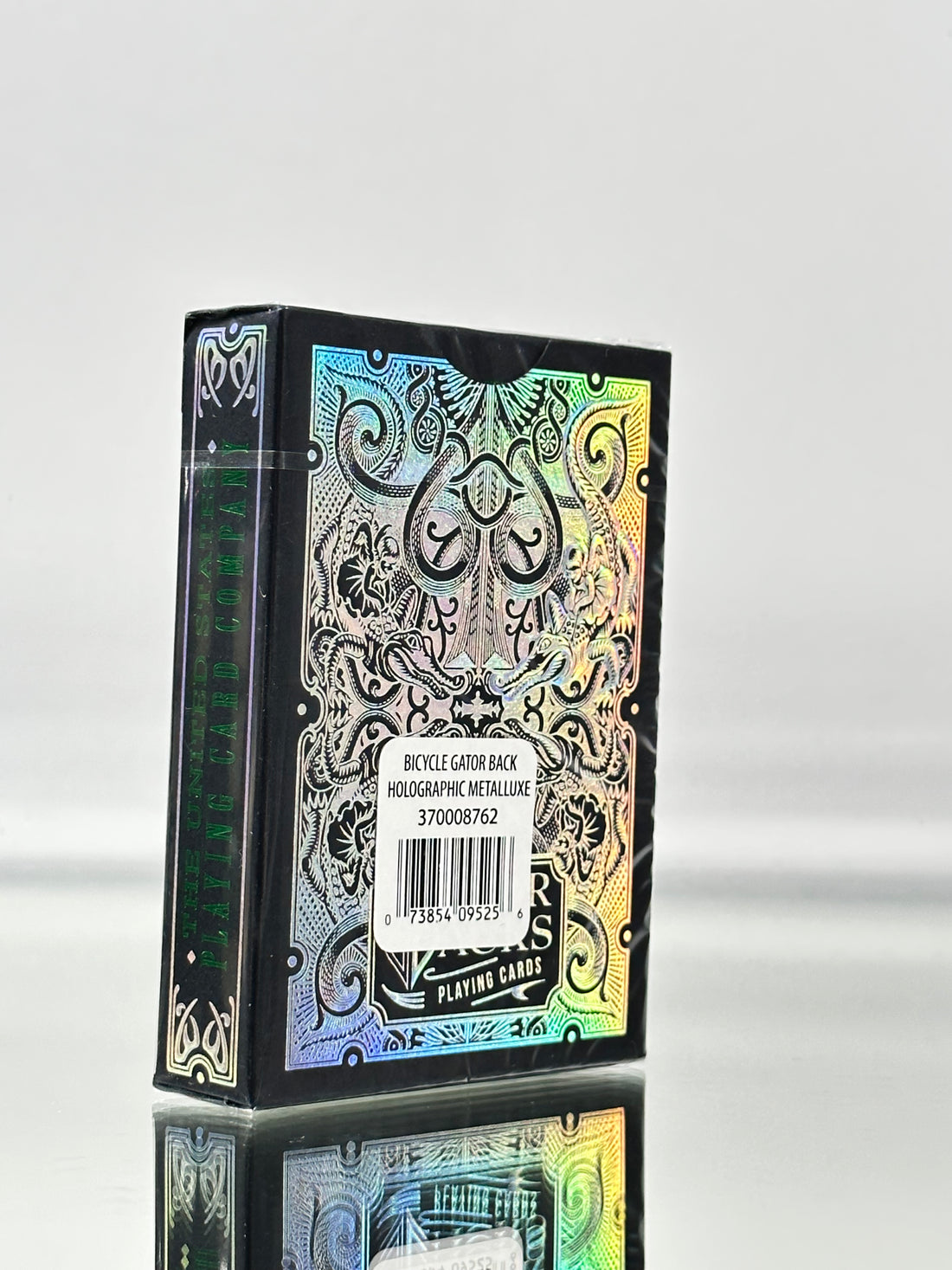 Bicycle David Blaine Gator Back Holographic MetalLuxe Playing