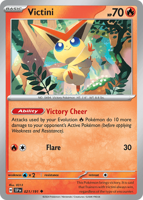 Victini - Surging Sparks (SSP) #21 – Limitless