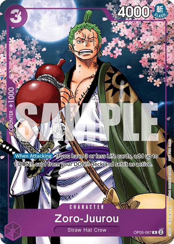 Zoro-Juurou (OP05-067) • Event Pack Vol.5 – Limitless One Piece