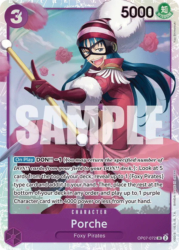 Porche (OP07-072) • 500 Years in the Future – Limitless One Piece