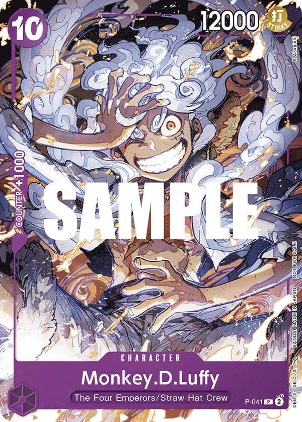 Monkey.D.Luffy (P-041) • Misc. Promos – Limitless One Piece
