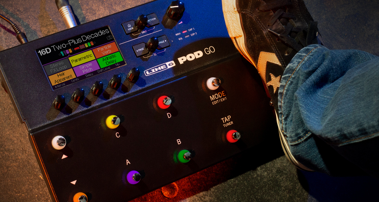 POD Go 1.10ファームウェア・リリースノート | NEWS – Line 6