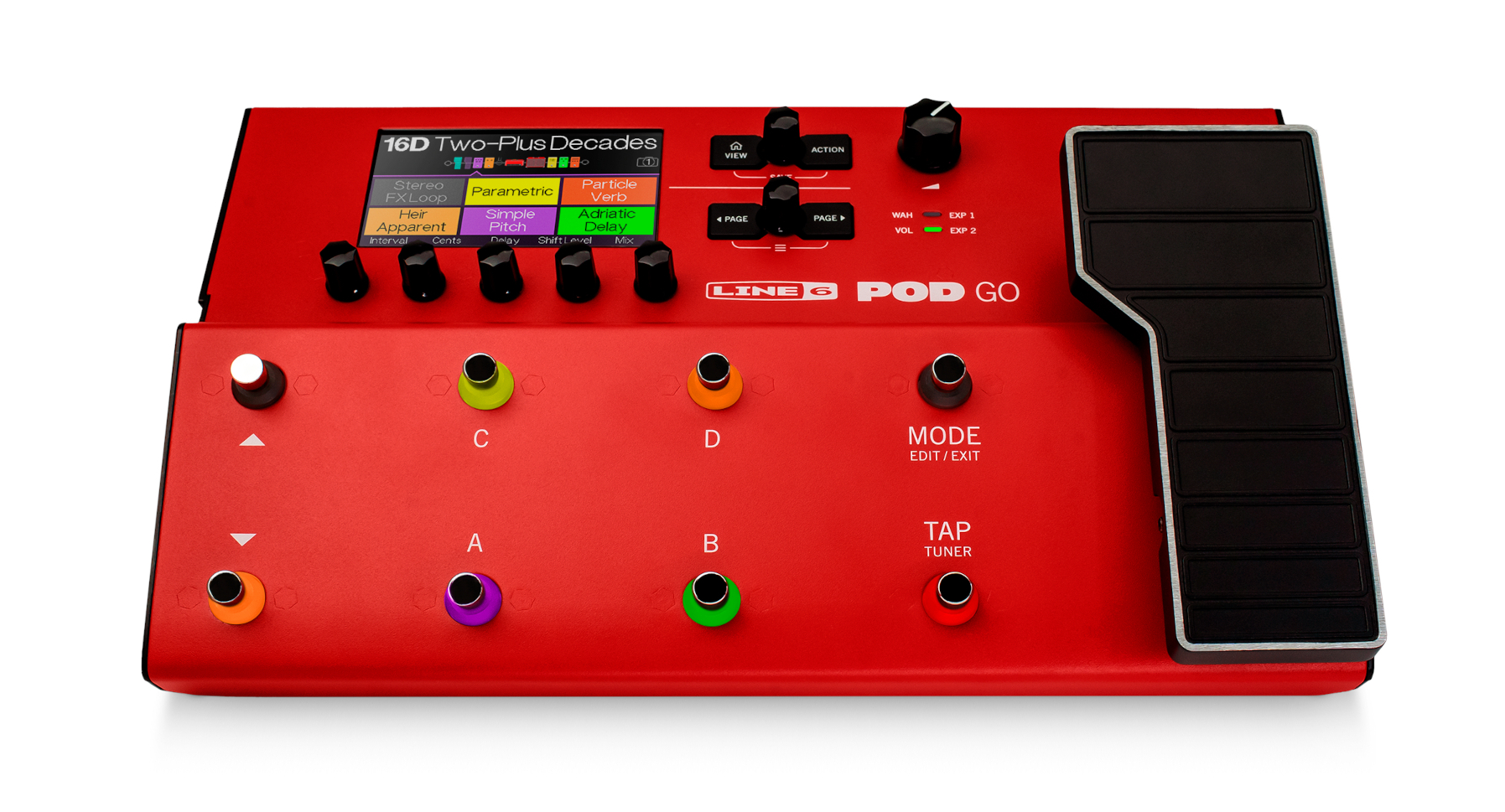 限定モデル】POD Go Limited Edition Red発売 | NEWS – Line 6