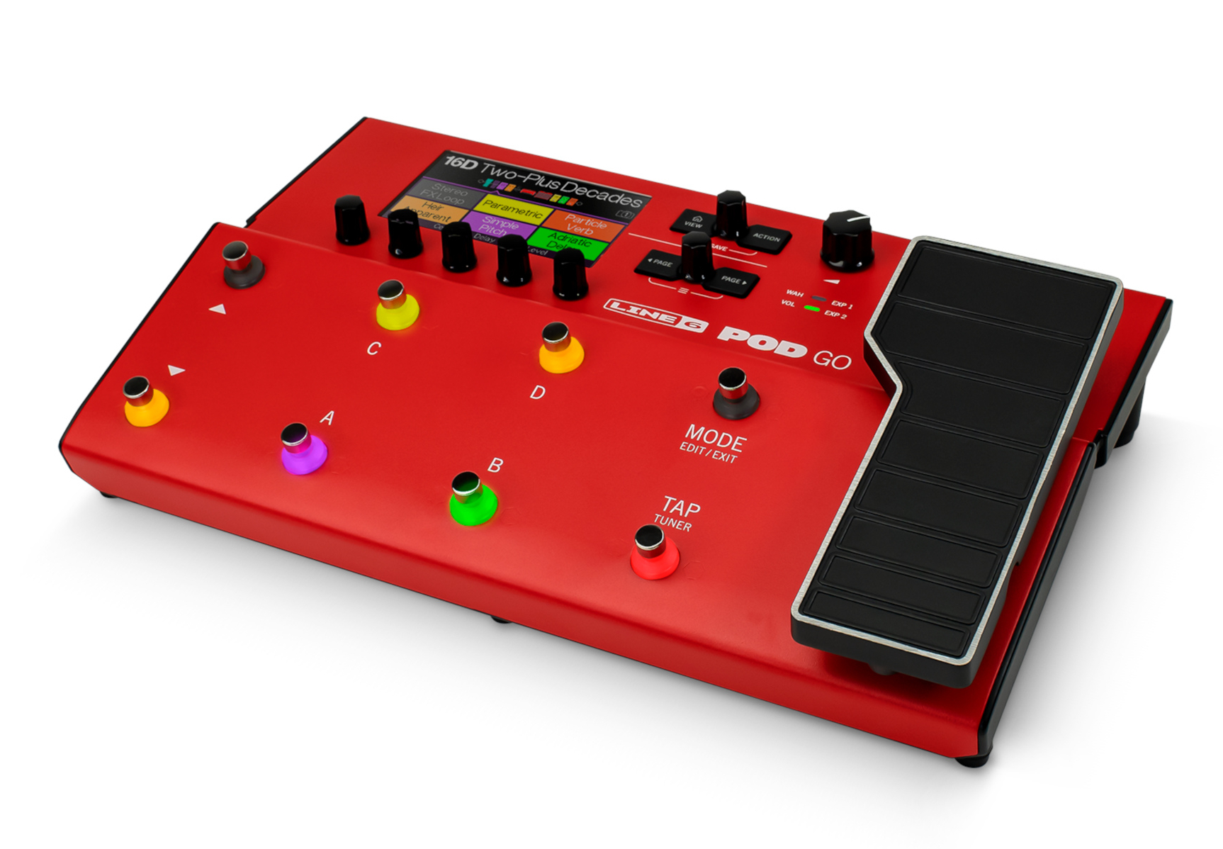 限定モデル】POD Go Limited Edition Red発売 | NEWS – Line 6