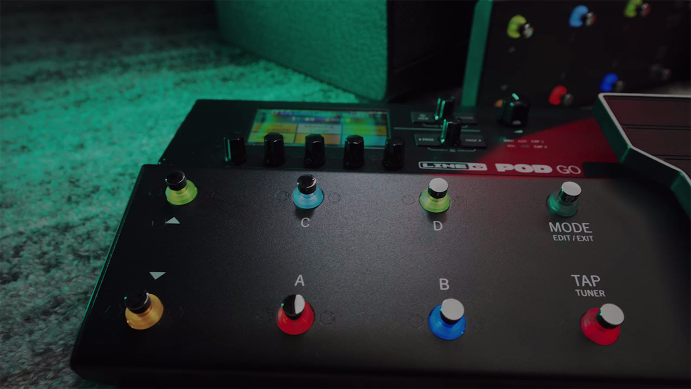 Line 6 | POD Go | Ultra-Portable Amps & Effects Processor