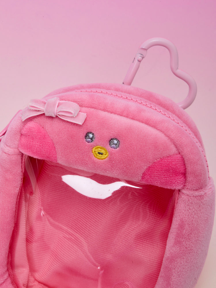 BT21 minini クリアバッグチャームポーチ(RIBBONED YOU) TATA – LINE