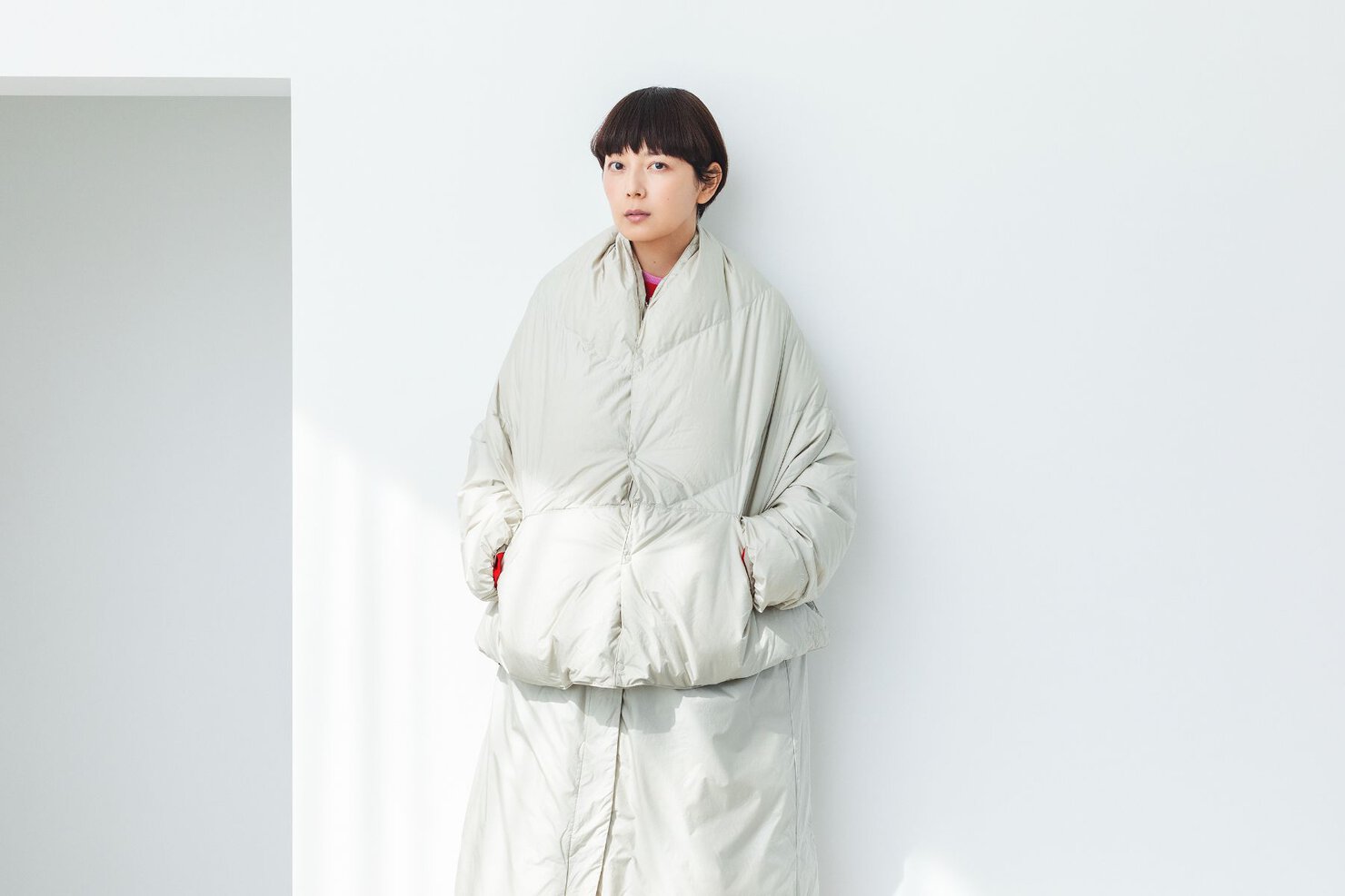 菊池亜希子×ナンガ】 新しいダウンといつもの着こなし | ファッション