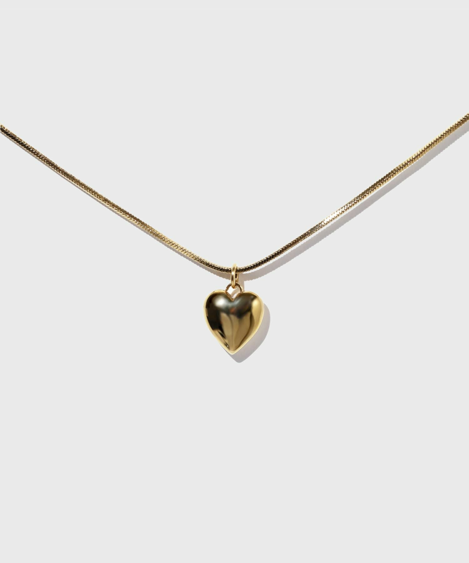 Moment”2wayベネチアンポイントハートネックレス/ゴールド/サージカル