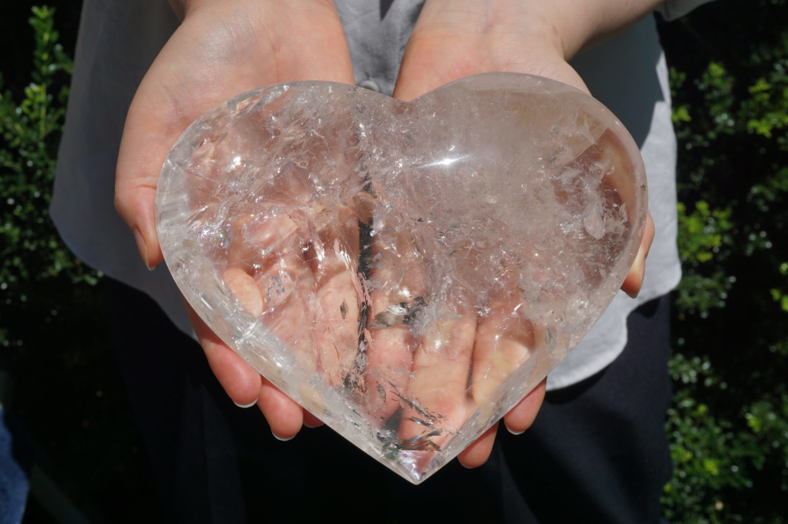 レムリアンシードクリスタル ハート【特大（1kg超）・高品質